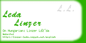 leda linzer business card